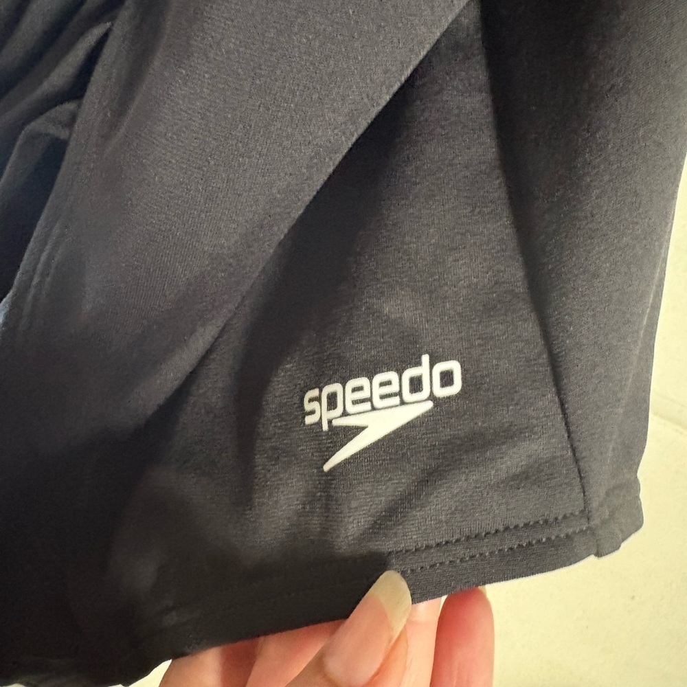 Speedo Endurance Black Shirred Women's Swimsuit Plus Size 24W - Picture 15 of 16